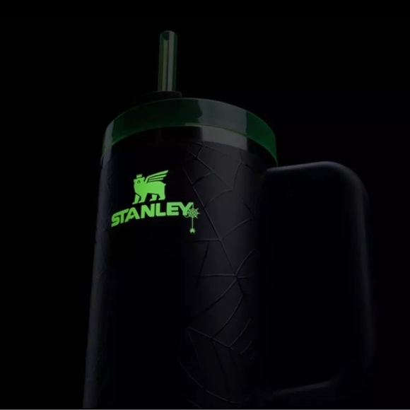 🕷️GLOW HALLOWEEN STANLEY H2.0 FLOWSTATE TUMBLER 40oz LIMITED EDITION SPIDER WEB - Picture 2 of 11